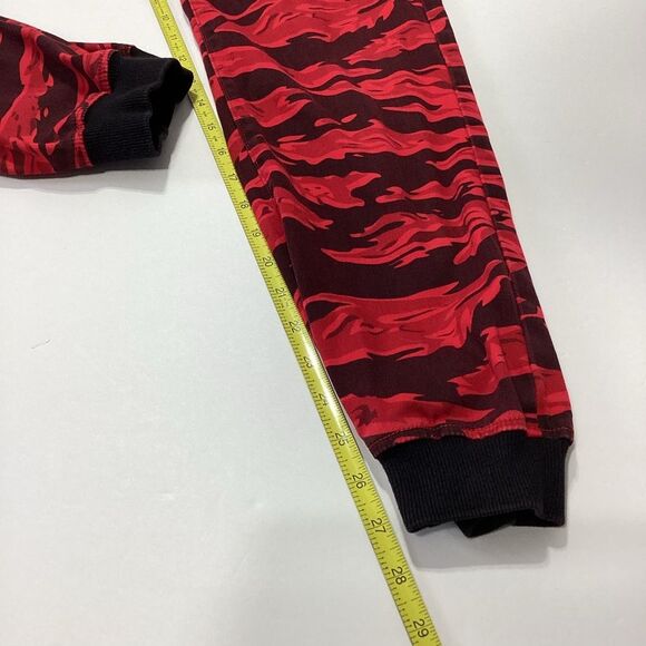 Kayden K Camo Jogger 34 Red Black Camo Joggers Cotton Kayden. K - Picture 9 of 12